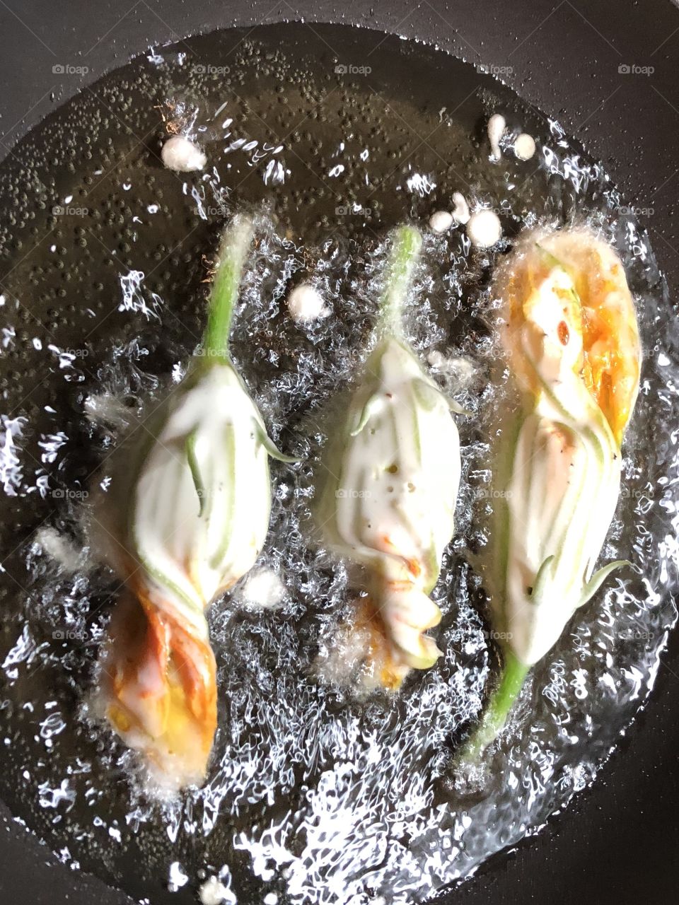 Zucchini blossoms 