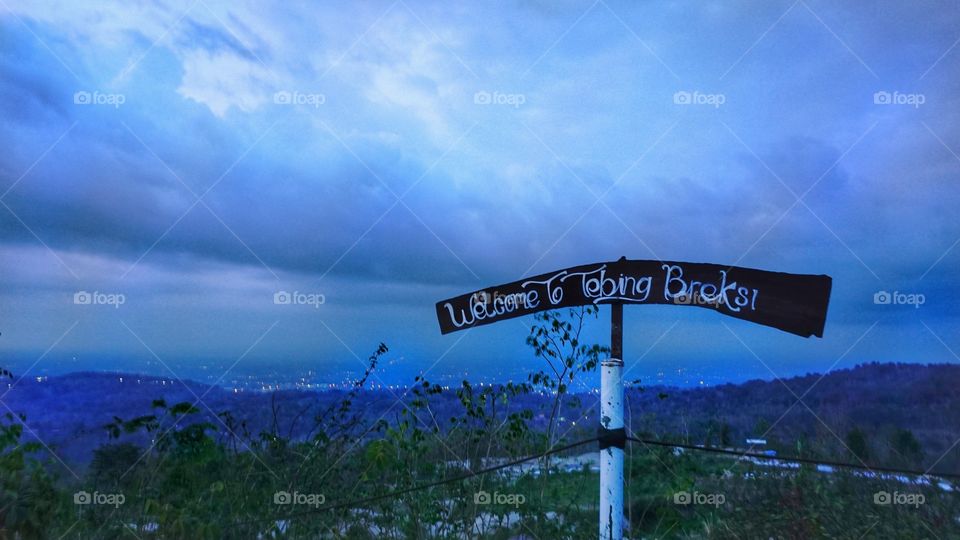 brecci cliff in yogyakarta indonesia