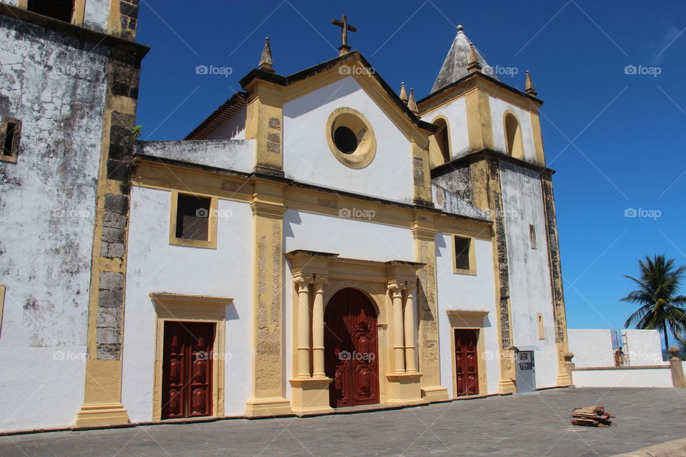 Church in Olinda, Pernambuco.