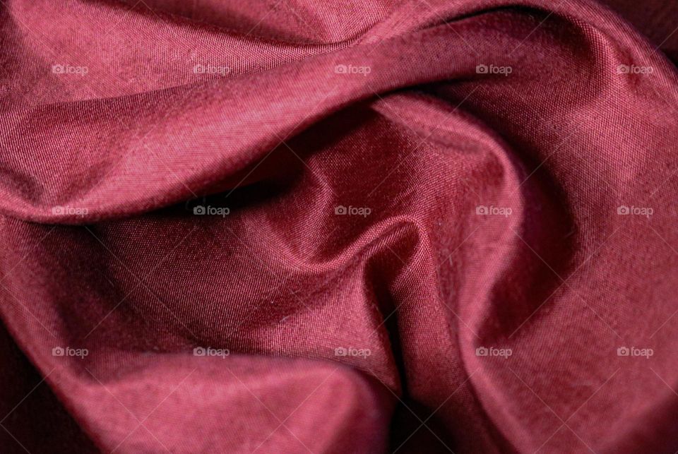 Red bed sheet