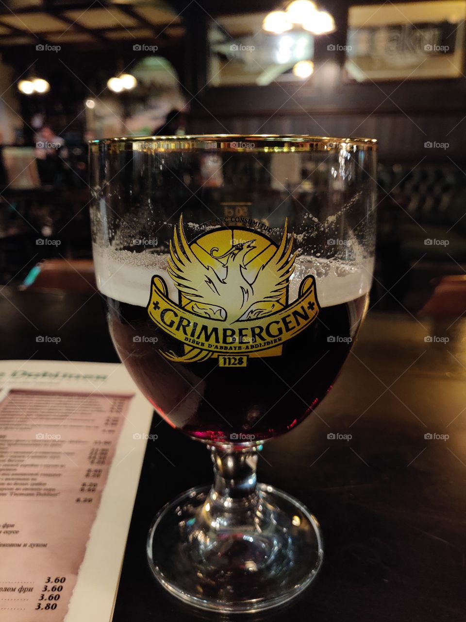 Grimbergen is the brand name of a variety of Belgianabbey beers. Originally made by Norbertine monks in the Belgian town of Grimbergen, it is now brewed by two different breweries in Belgium and France.