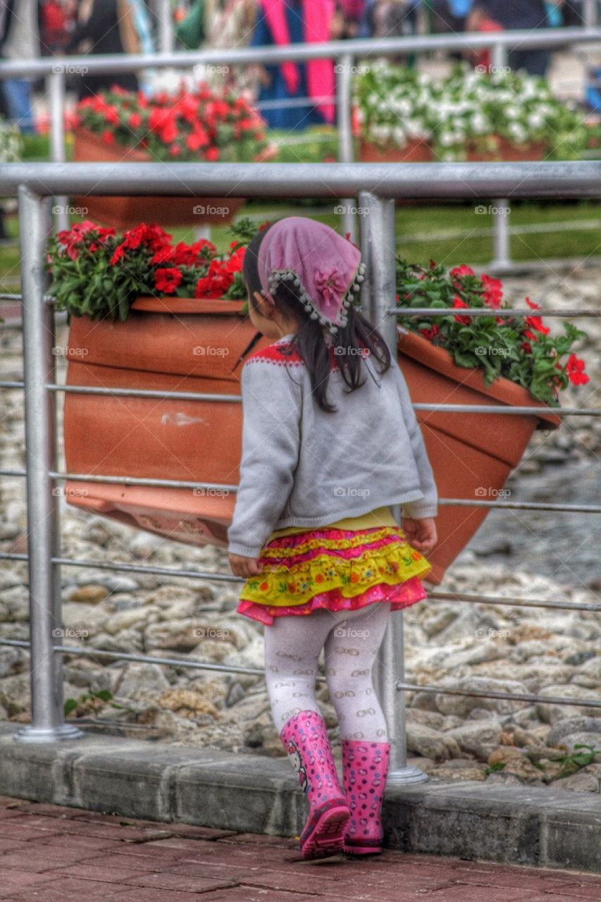 Stopping to smell the flowers