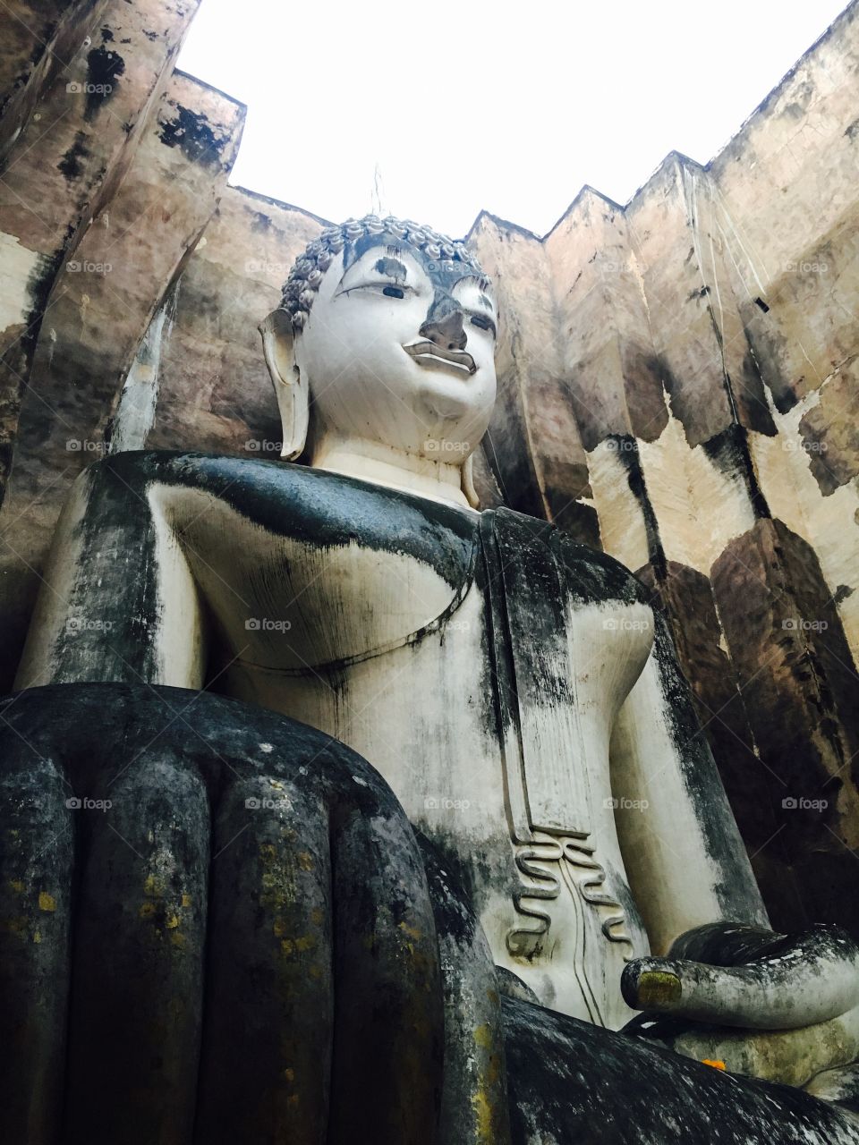 Wat sri chum temple, Sukhothai, Thailand, UNESCO world heritage 