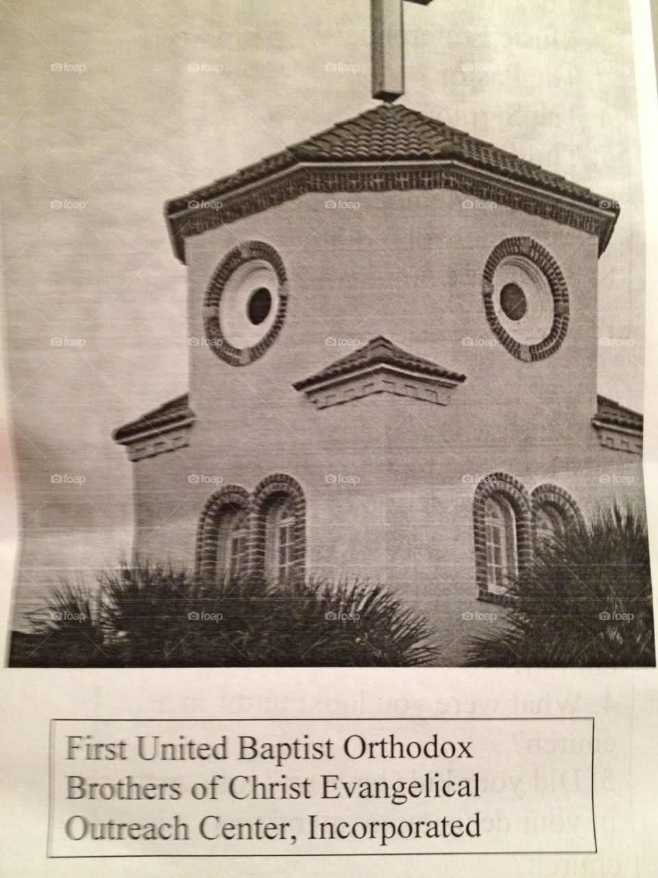 Confused Church. Churches these days.......