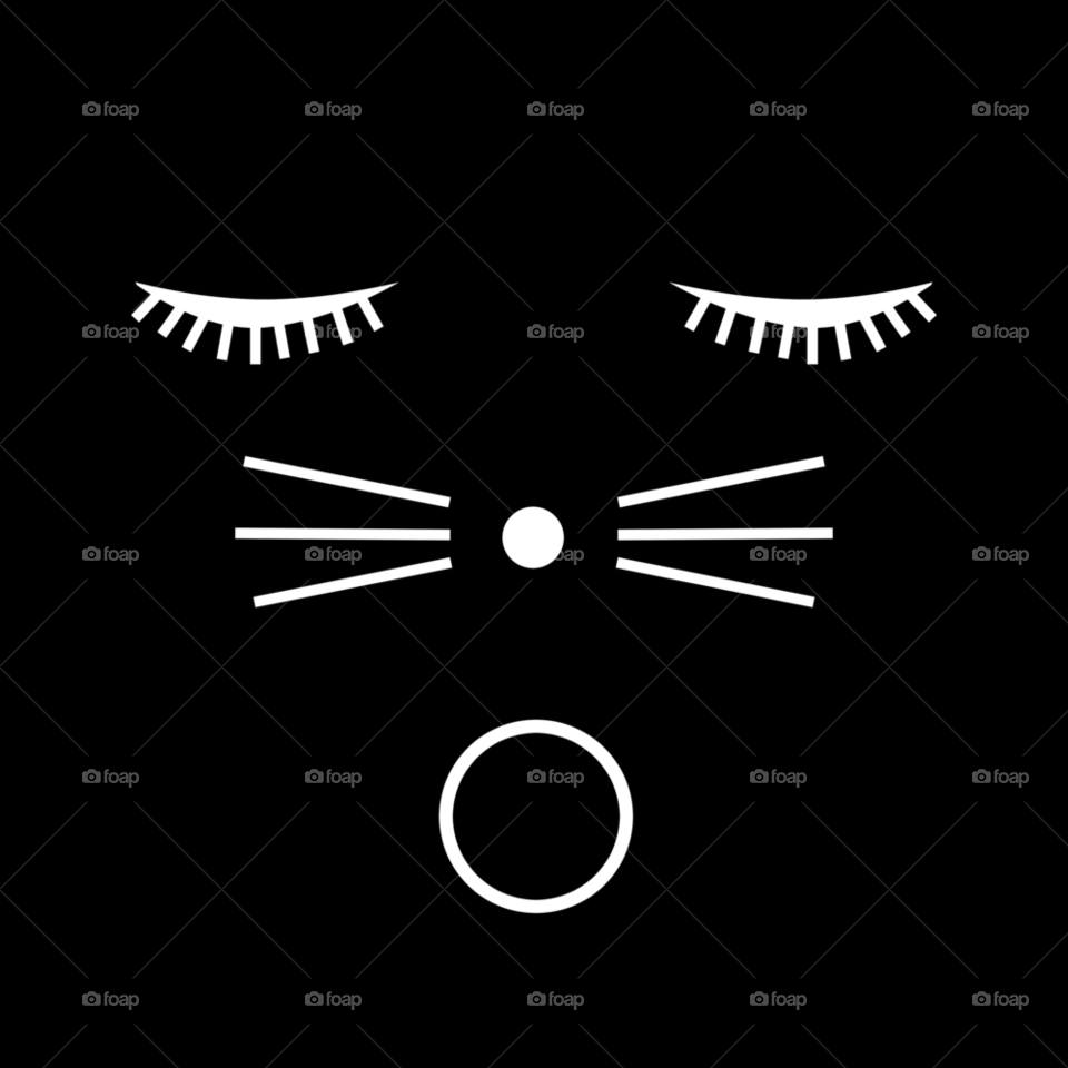 nature face white black by hlehnerer