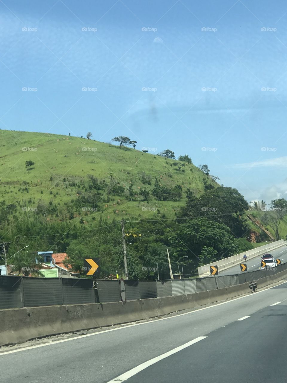 Beautiful day in Rio de Janeiro in Brazil 