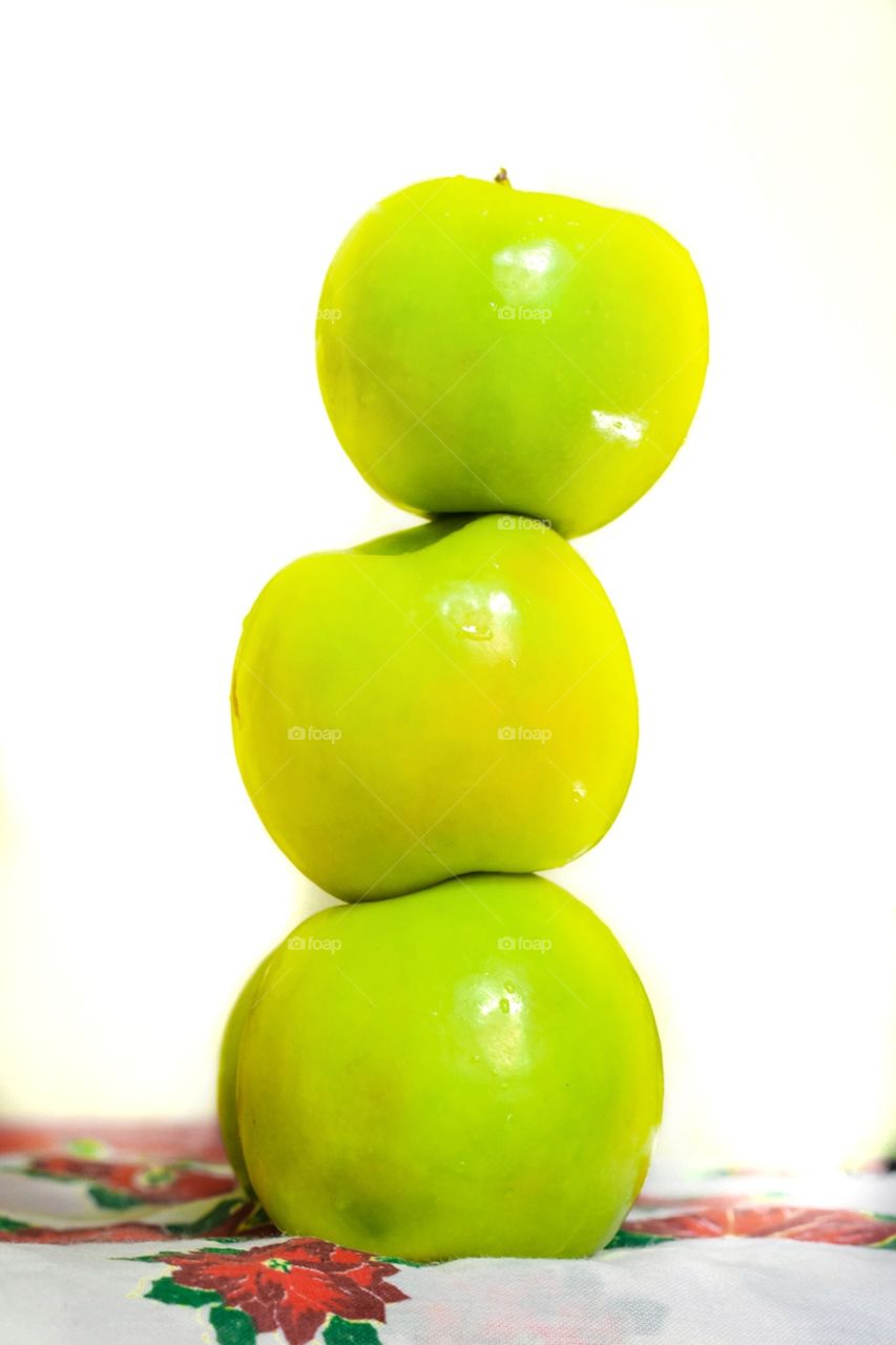 manzanas verdes