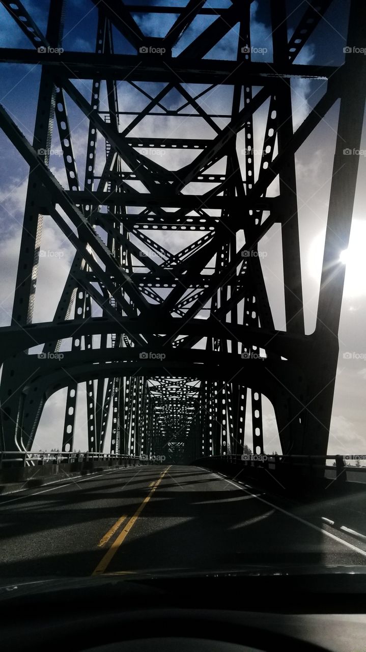 Bridge shadow