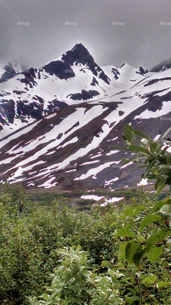 Chugach Mtn Range, Alaska