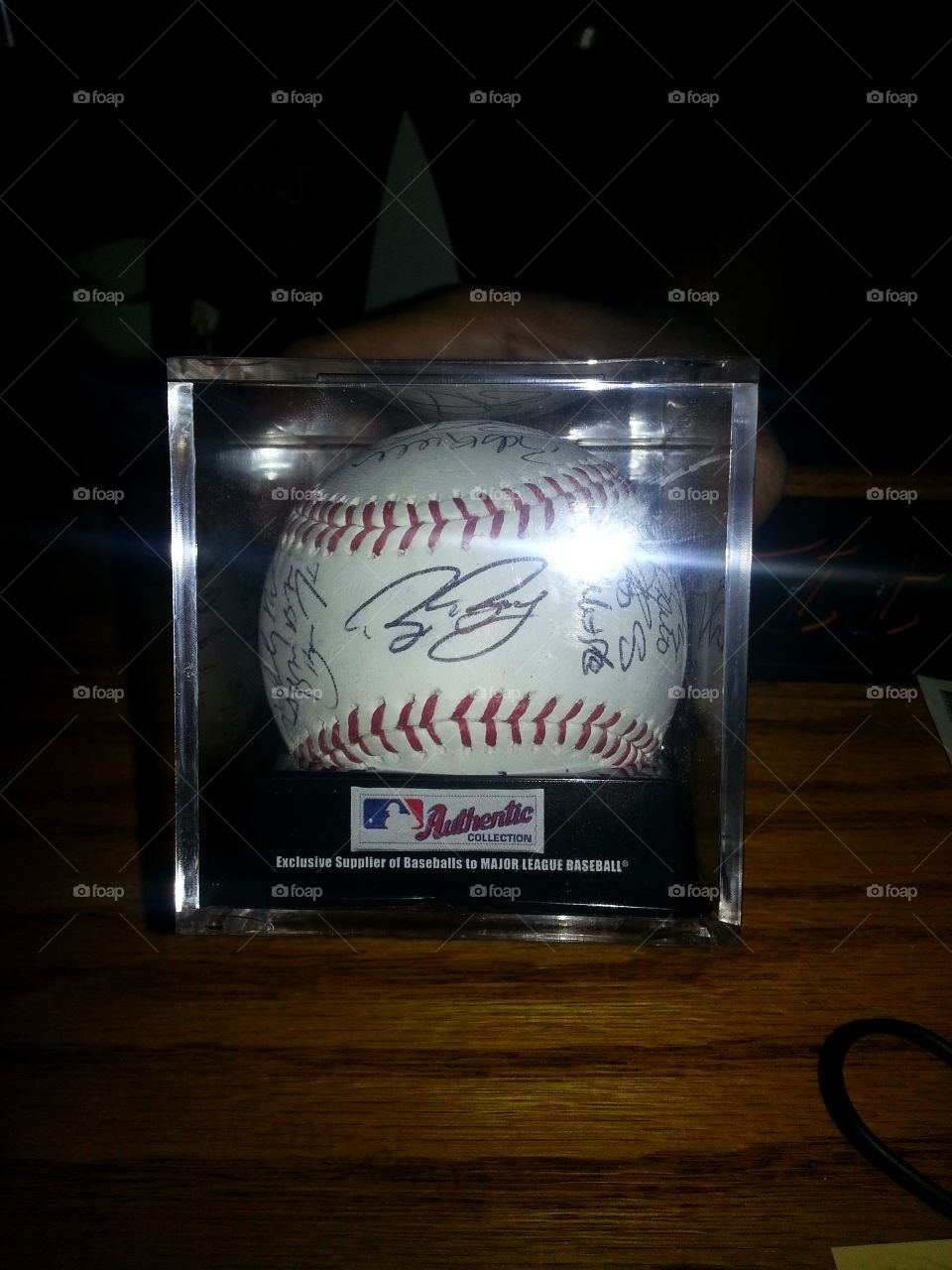 signed baseball