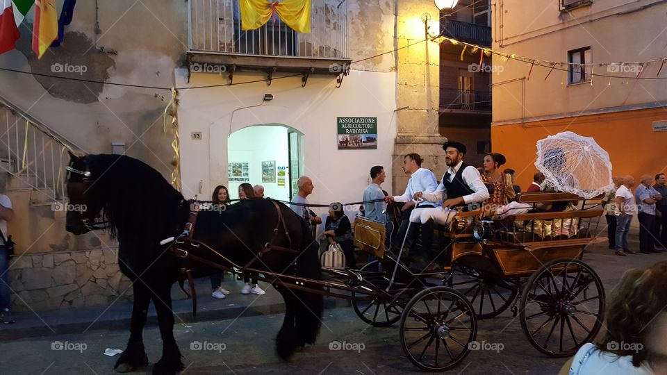 festa del grano , raddusa( Catania) Sicily