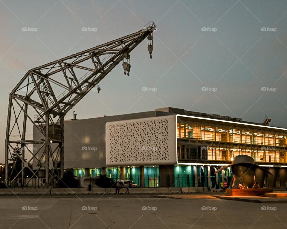 construcción en la ribera