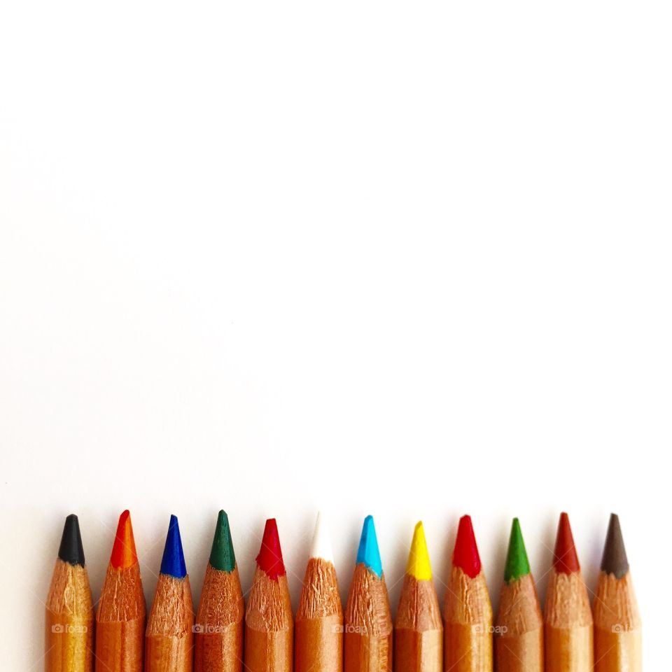 Colorful pencils 