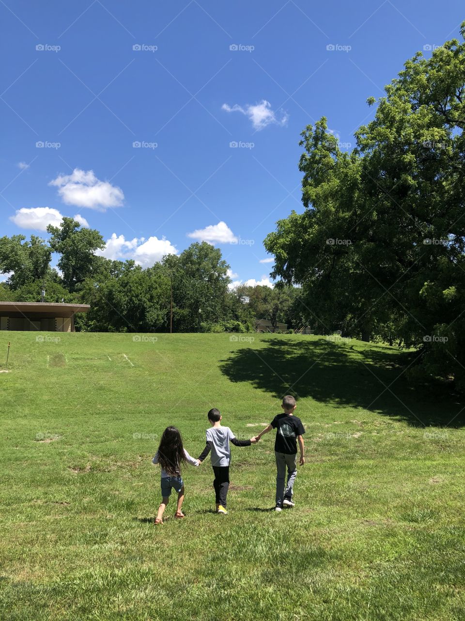 Kids at Riggs park