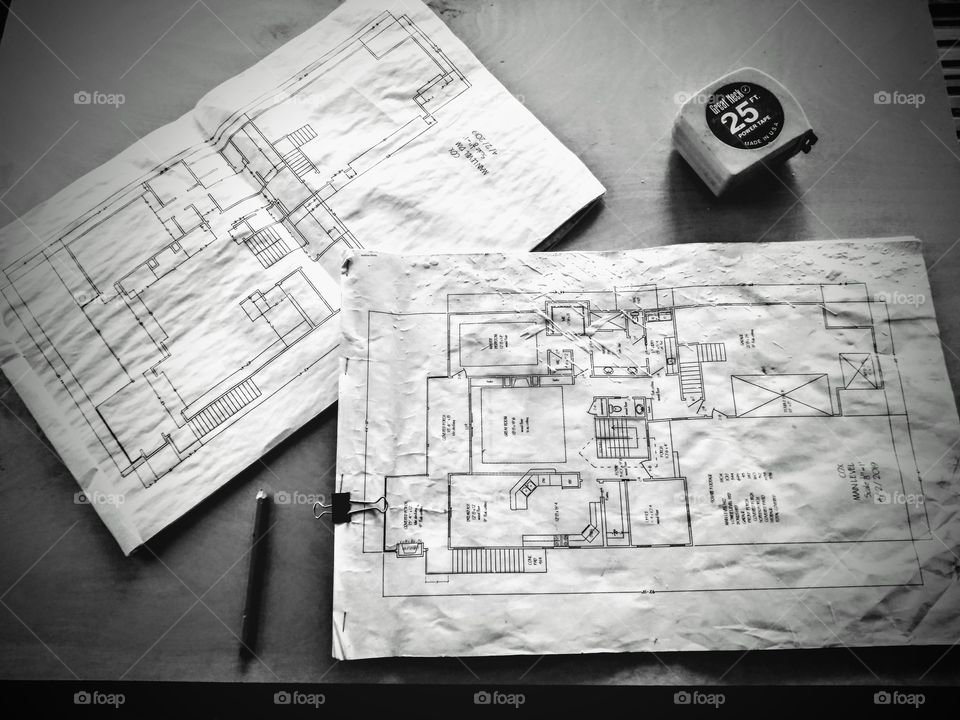 construction blueprints