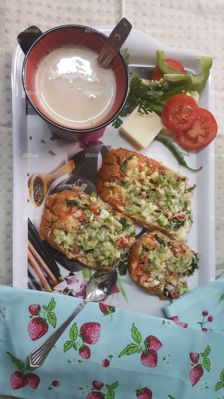 Cheese, Toast & Coffee