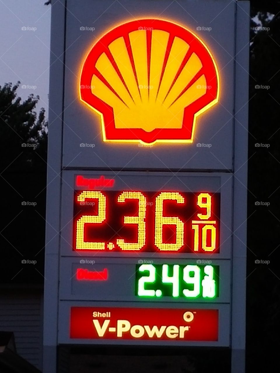 Shell Station, Colon, MI