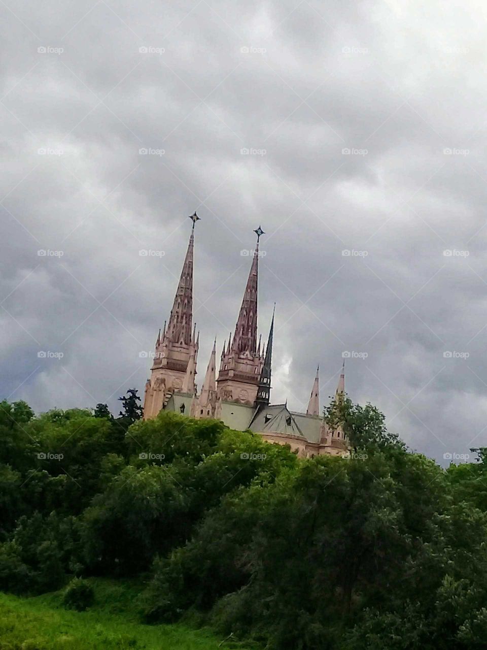 Torres de catedral antigua