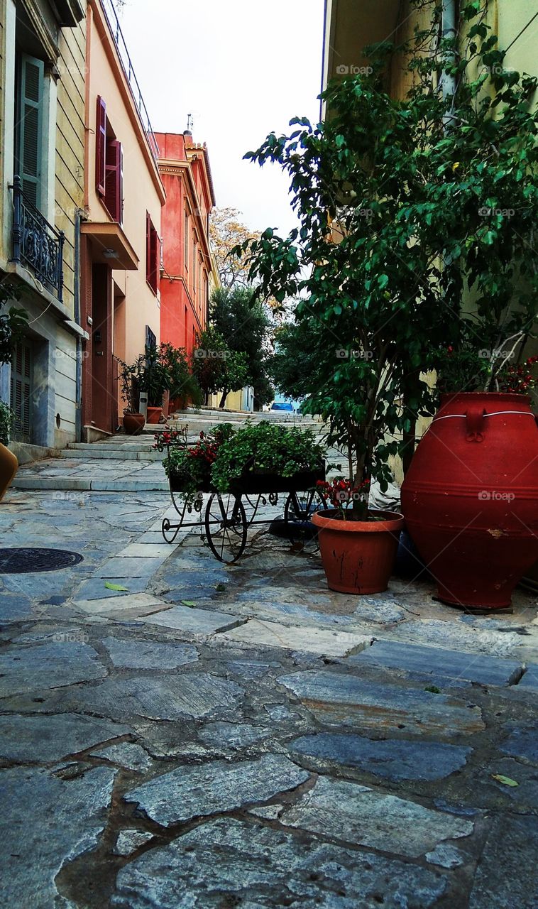 Athens plaka old town