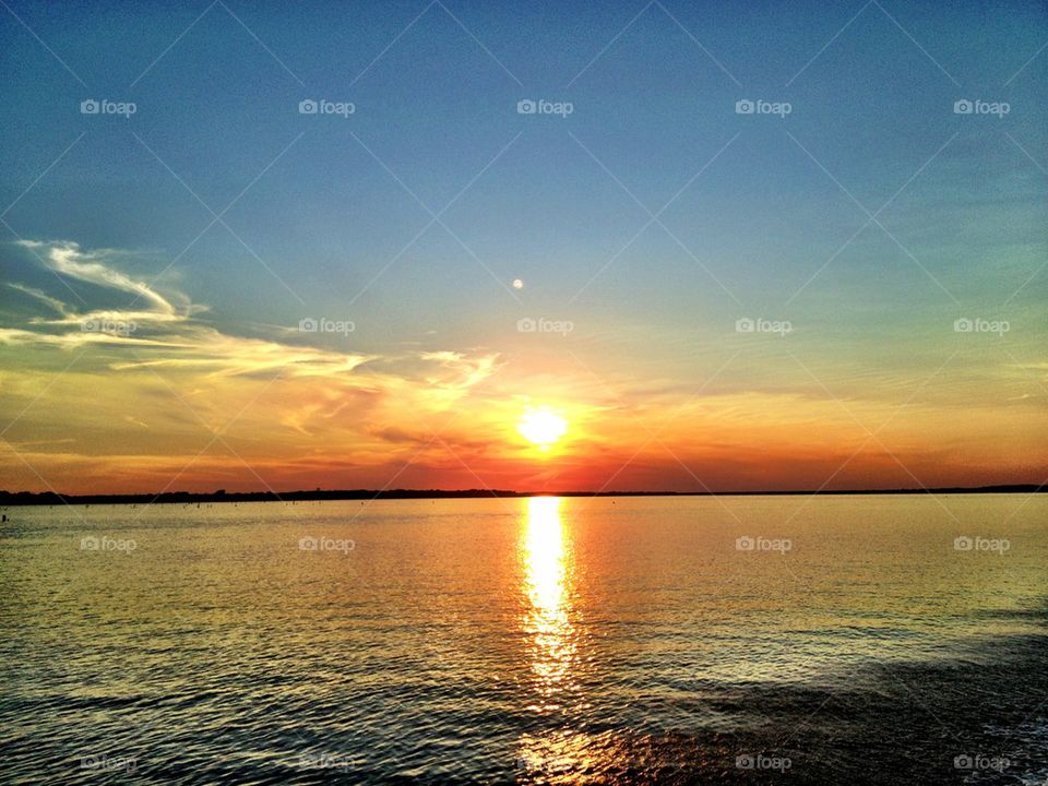 Sunset. Taken on Lake Palestine, Texas