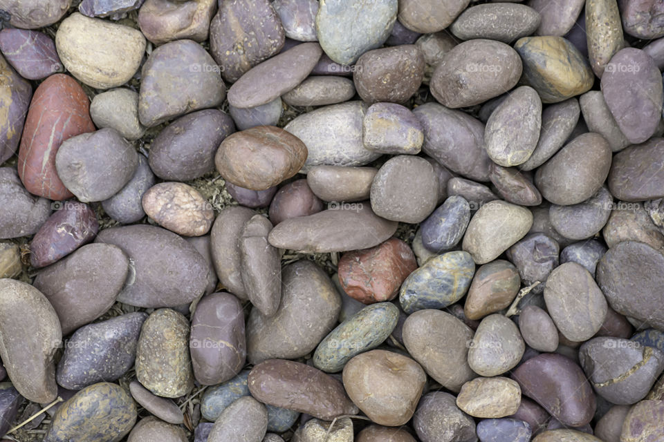 The Brown rocks on the ground  Used as a background.