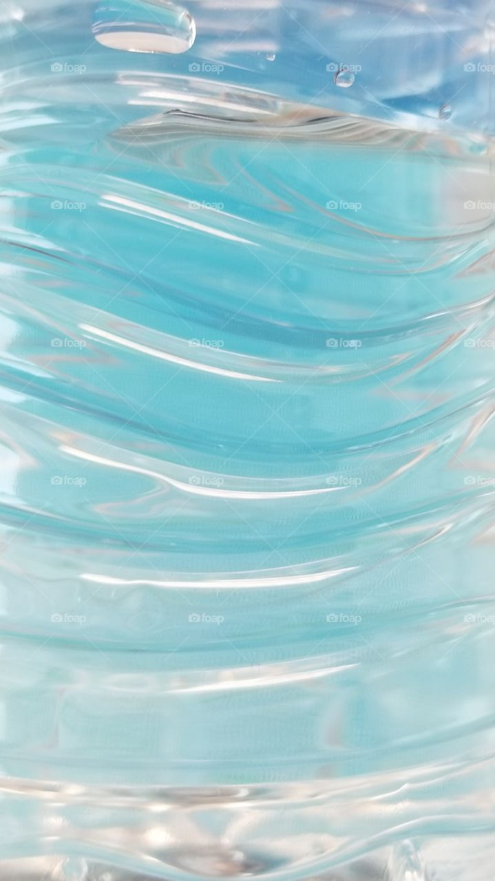Close-up of plastic bottle