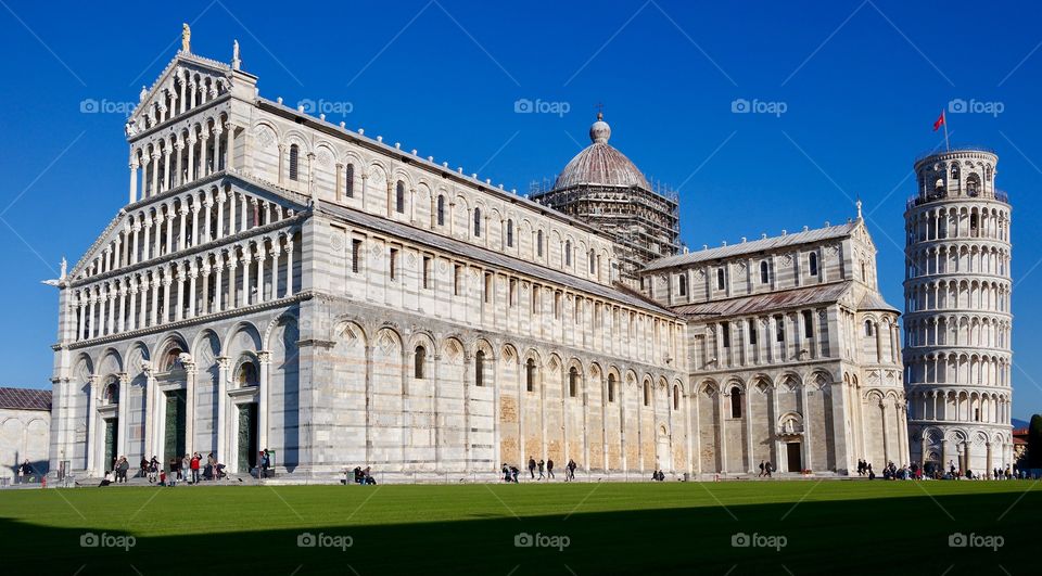 Pisa tower monument 