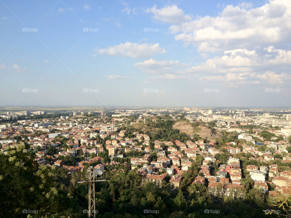 landscape sky city view by penguincody