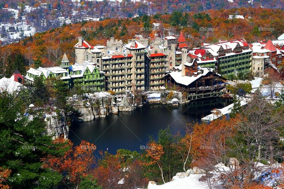 Mohonk From Above