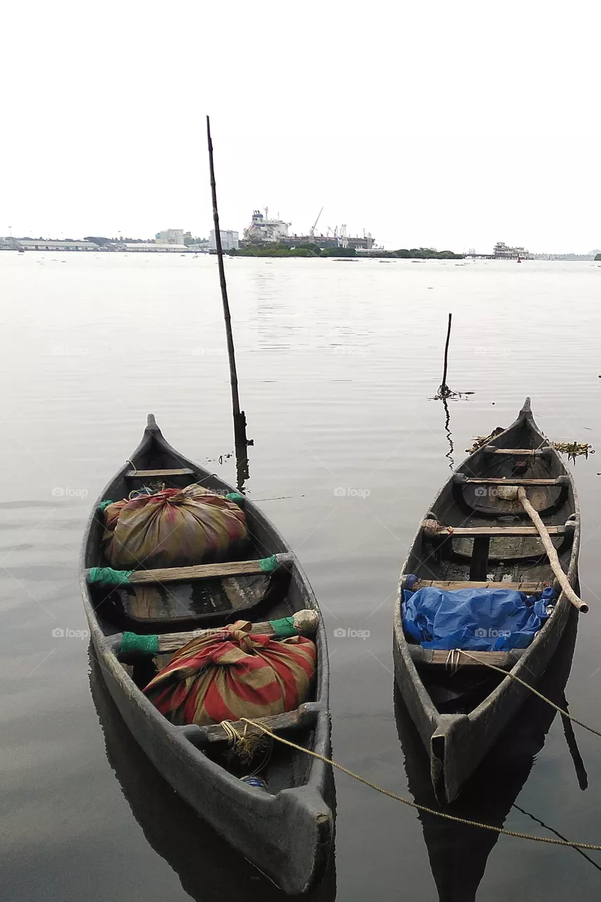 Fishing Boats Kerala India