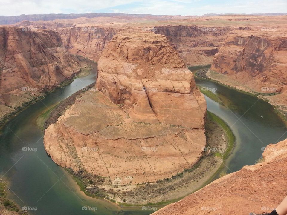 Horseshoe Bend in Page, Arizona.