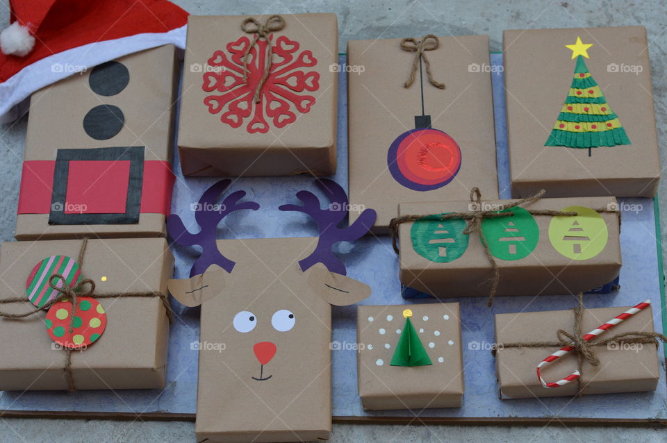 Creative Christmas gift packing!