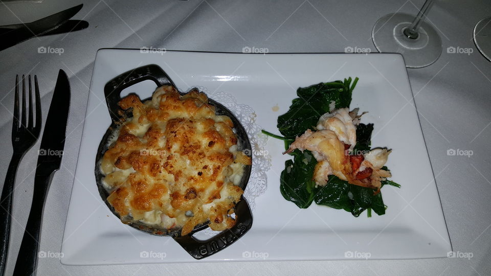 Lobster and Rock Shrimp Macaroni and Cheese