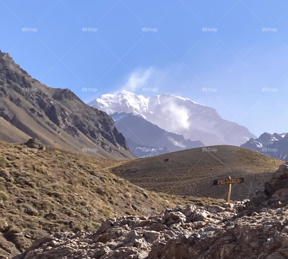 Aconcagua Peak Mountain 