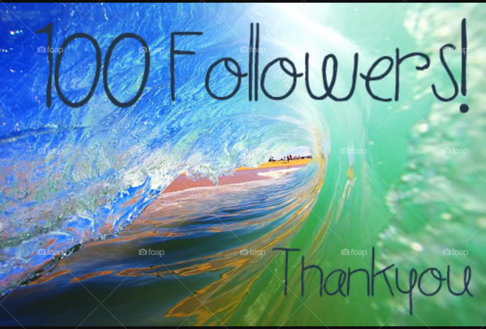 Thank you for 100 follows