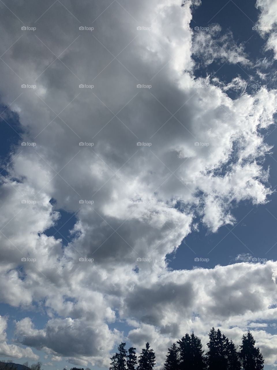 Beautiful sky clouds 