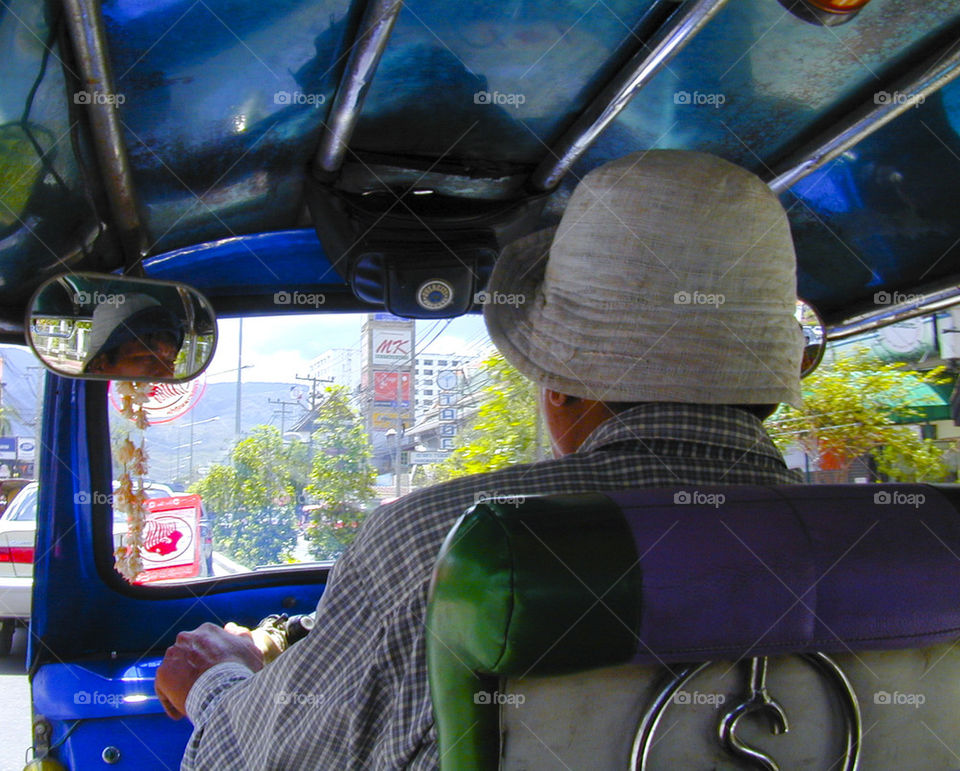 THE CITY OF CHIANG-MAI TUK TUK CHIANG-MAI THAILAND