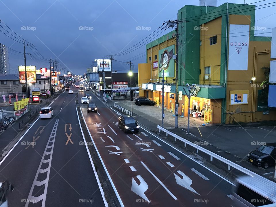 walking in Japan