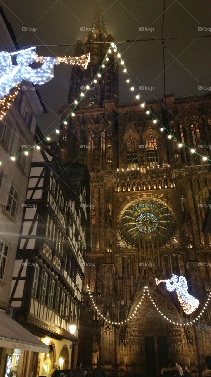 Church, cathedral Notre Dame de Strasbourg