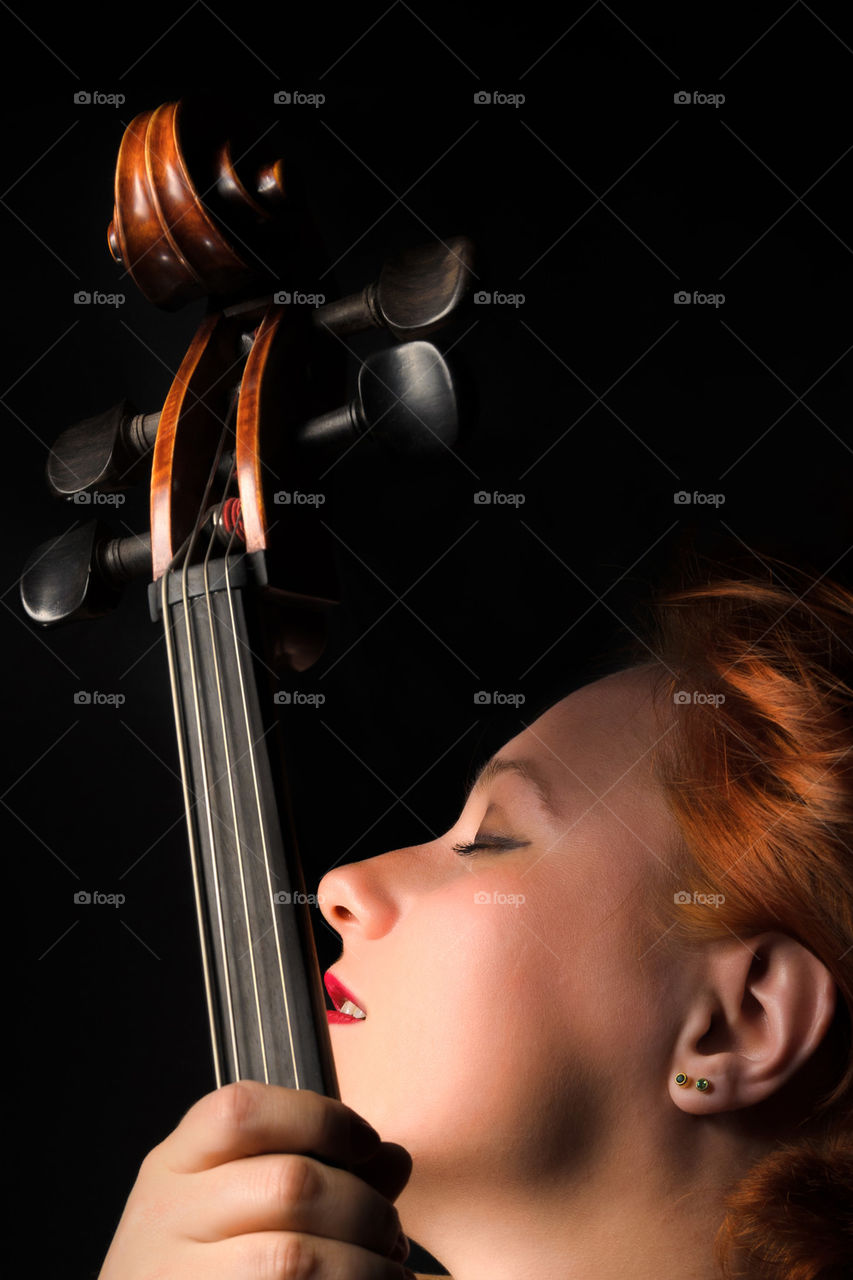 Woman With Cello