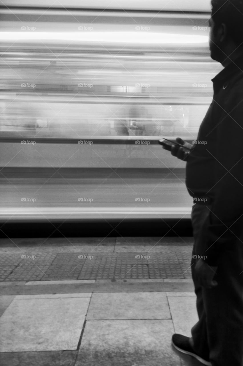 local train station at Mumbai..
