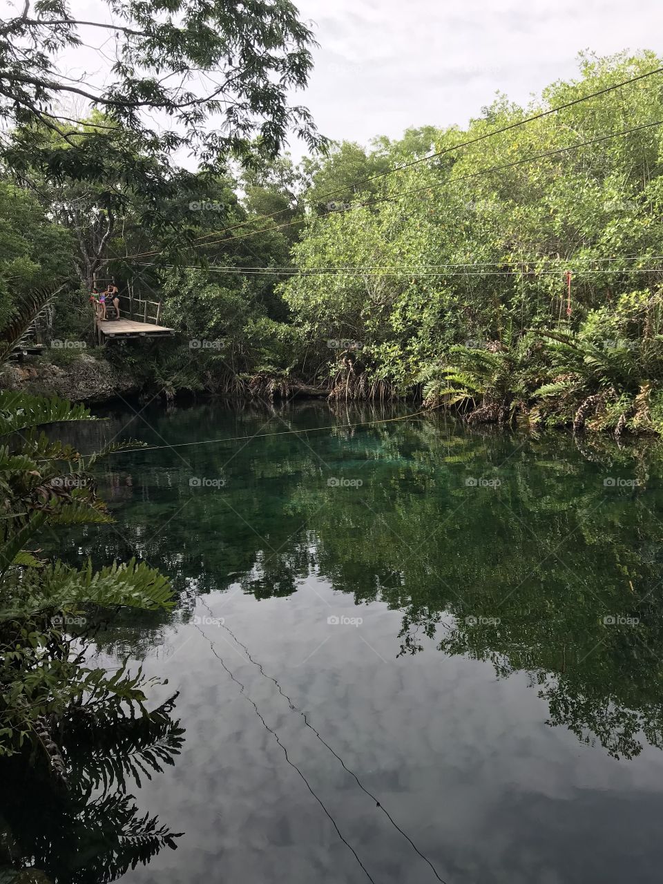 Cenote in Tulum, Mexico