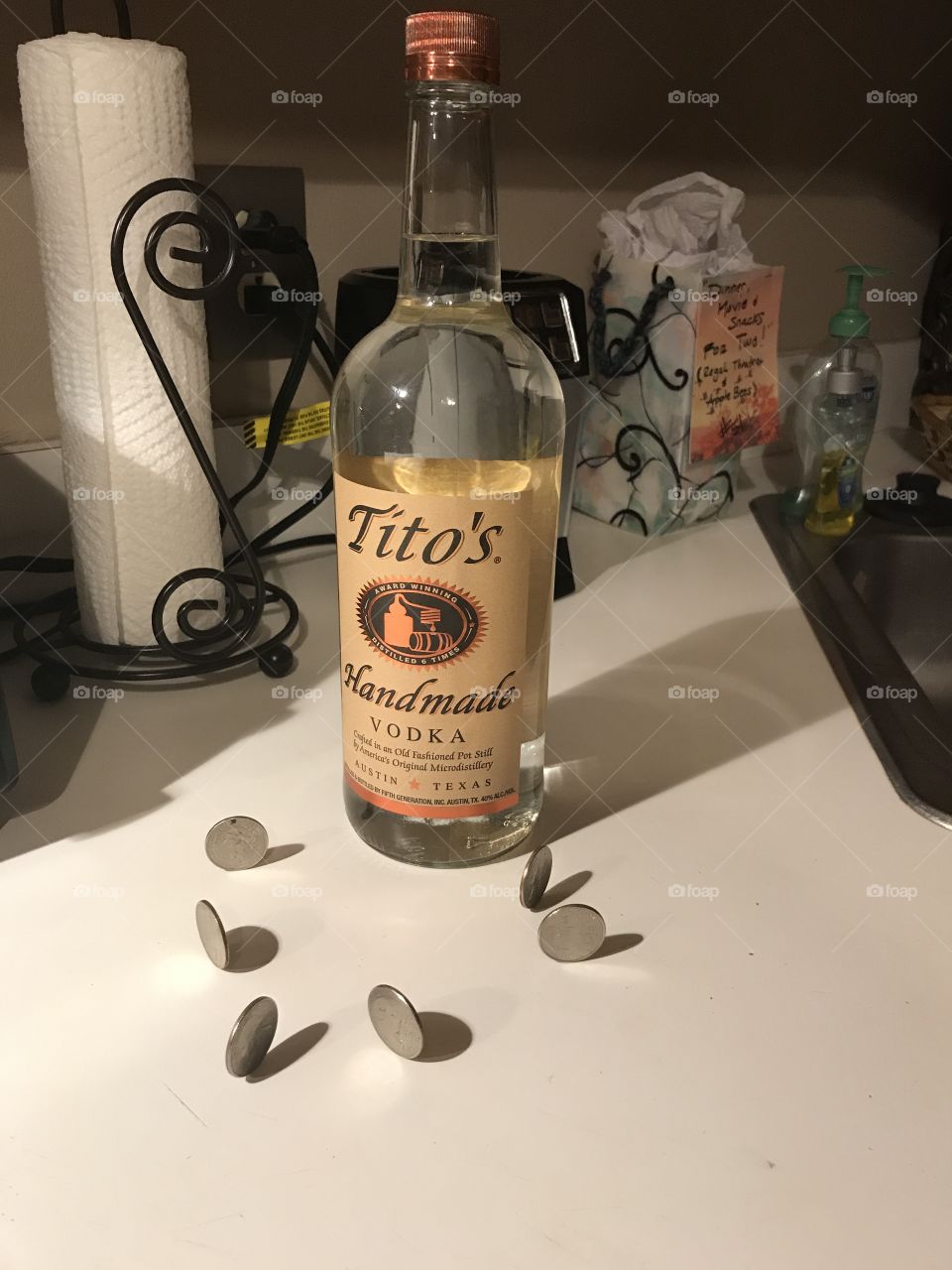 Talent getting quarters to stand up