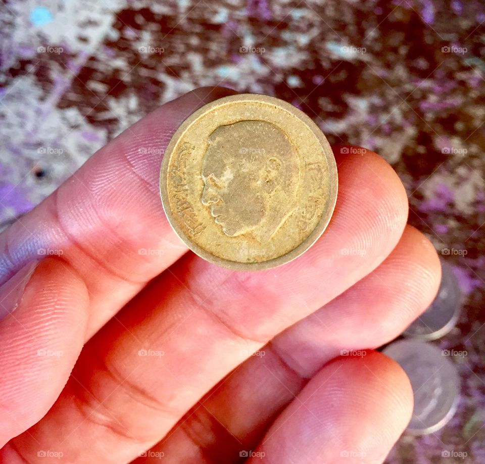 Morocco coins 