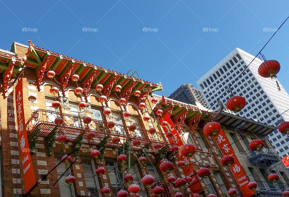 Red paper lanterns
