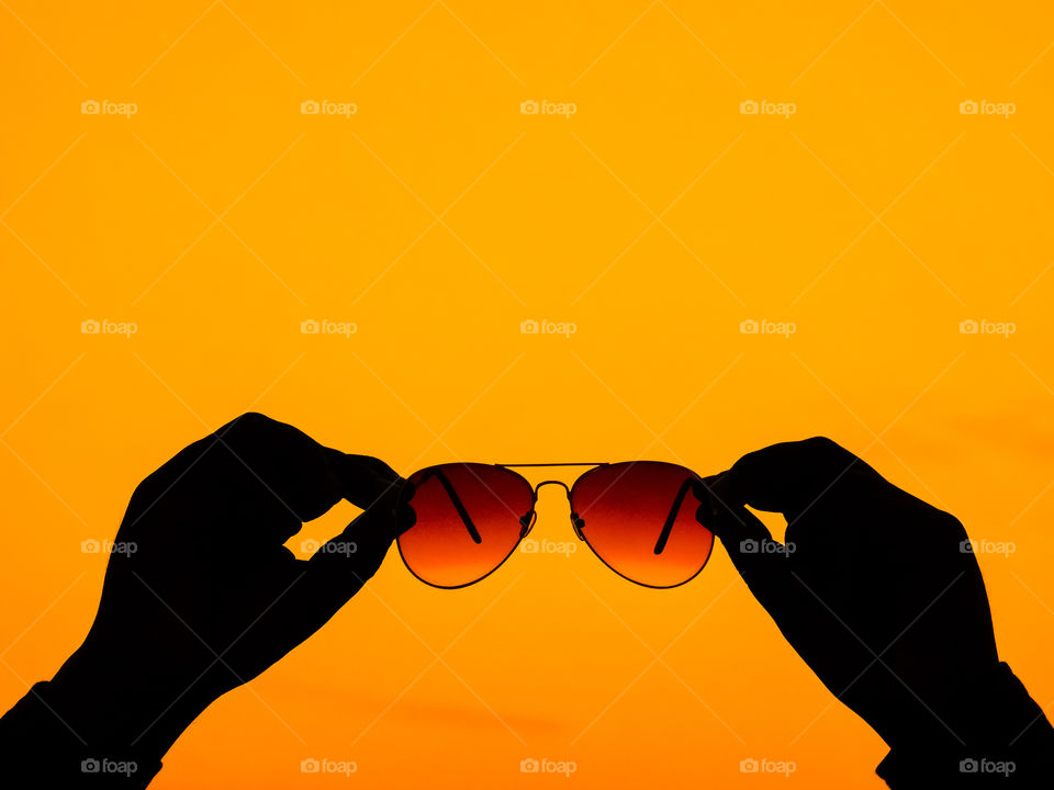 Silhouette image or wallpaper -This photograph shows that colourful life enjoyed in ongoing year 2019.