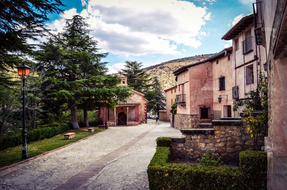 View of Albarracin, Spain