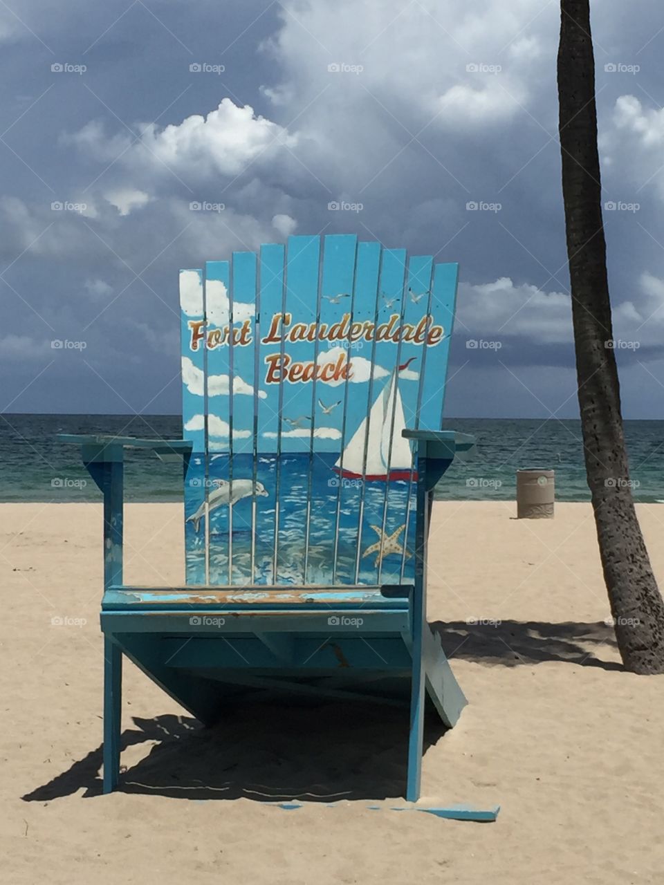 Fort Lauderdale beach chair