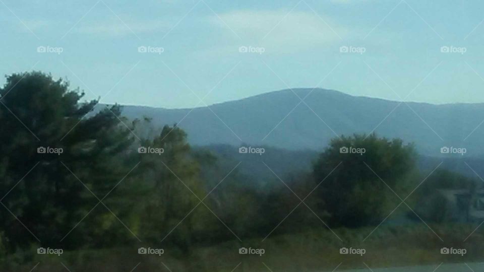 Mountain view in Virginia