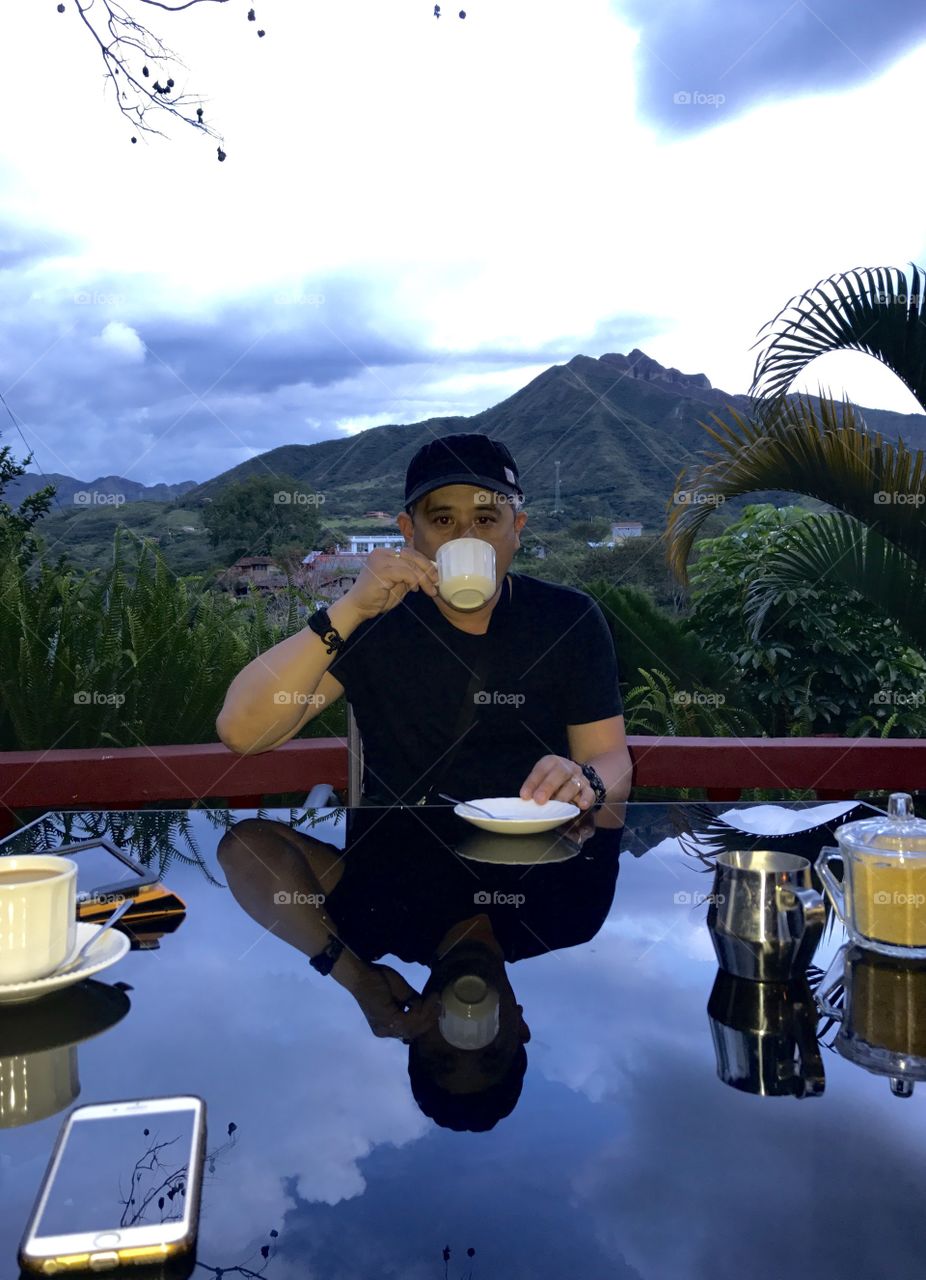 coffee at  hotel spa resort in Vilcabamba Ecuador